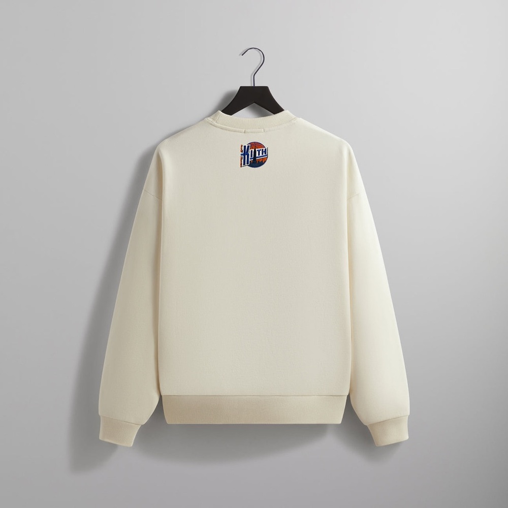 Kith for the New York Knicks City Vintage Nelson Crewneck in Sandrift Size XXL - Picture 2 of 11